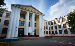 Ivanovo State Textile Academy royalty free stock photography Ivanovo State Textile Academy royalty free stock photography