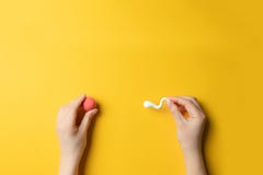 IVF Kunstmatige inseminatieconcept royalty-vrije stock afbeelding IVF Kunstmatige inseminatieconcept royalty-vrije stock afbeelding