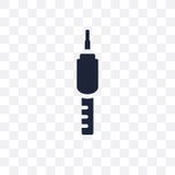 Jack connector transparent icon. Jack connector symbol design fr vector illustration Jack connector transparent icon. Jack connector symbol design fr vector illustration