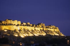 Jaisalmer Fortifications Royalty Free Stock Image Jaisalmer Fortifications Royalty Free Stock Image