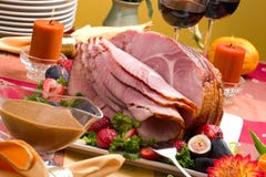 Jambon de miel photographie stock libre de droits Jambon de miel photographie stock libre de droits