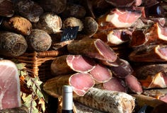 Jambon fumé Photo libre de droits Jambon fumé Photo libre de droits