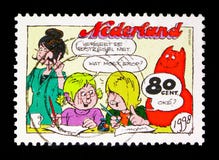 Jan Jans U Die Kinder Cathy Und Jeremy Schreiben Einen Brief Comics Ser Redaktionelles Bild Illustration Von Brief Kinder