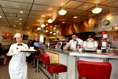 Jantar americano clássico em San Francisco - Califórnia imagem de stock Jantar americano clássico em San Francisco - Califórnia imagem de stock