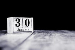 January 30th, 30 January, Thirtieth of January, calendar month - date or anniversary or birthday