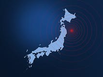 Japan Earthquake Disaster 2011 Royalty Free Stock Photo Japan Earthquake Disaster 2011 Royalty Free Stock Photo