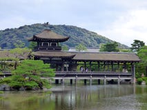JAPAN. Kyoto. Heian-jingu Shrine royalty free stock photo JAPAN. Kyoto. Heian-jingu Shrine royalty free stock photo
