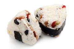 Japanese Rice Ball Stock Images