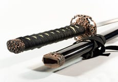 Japanese Sword And Sheath Stock Photo Japanese Sword And Sheath Stock Photo