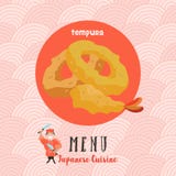 Japansk kokkonst Japansk kock Uppsättning av japansk traditionell dis stock illustrationer Japansk kokkonst Japansk kock Uppsättning av japansk traditionell dis stock illustrationer