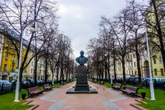 Jardin de Minsk Dzerzhinsky photos stock Jardin de Minsk Dzerzhinsky photos stock