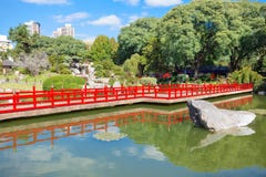 Jardines del japonés de Buenos Aires fotografía de archivo libre de regalías Jardines del japonés de Buenos Aires fotografía de archivo libre de regalías