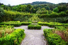 Jardins de château de Margam, baleines image libre de droits Jardins de château de Margam, baleines image libre de droits