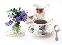 Jardín de té inglés imagen de archivo libre de regalías Jardín de té inglés imagen de archivo libre de regalías