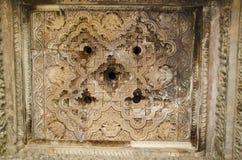 JAVARI TEMPLE, Mandapa - Ceiling, Eastern Group, Khajuraho, Madhya Pradesh, UNESCO World Heritage Site