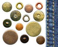 Jeans Buttons And Rivets Stock Image Jeans Buttons And Rivets Stock Image