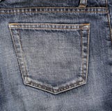 Jeans Pocket Stock Image