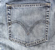Jeans Pocket Royalty Free Stock Image