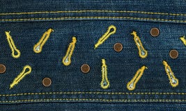 Jeans Texture Background Royalty Free Stock Photography Jeans Texture Background Royalty Free Stock Photography