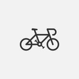 Jechać na rowerze ikonę, bicykl, pojazd, sport royalty ilustracja Jechać na rowerze ikonę, bicykl, pojazd, sport royalty ilustracja
