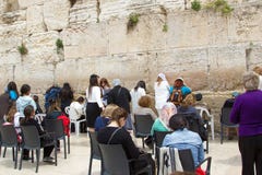Jerusalem Israel Western Wall March 23, 2015 royalty free stock image Jerusalem Israel Western Wall March 23, 2015 royalty free stock image