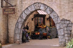 Jerusalem Street Market. Entrance to a replicated Jerusalem Street Market Jerusalem Street Market. Entrance to a replicated Jerusalem Street Market