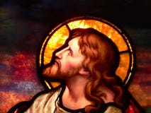 Jesus contemplating