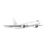 Jet Airplane blanche dans le ciel Vecteur illustration de vecteur Jet Airplane blanche dans le ciel Vecteur illustration de vecteur