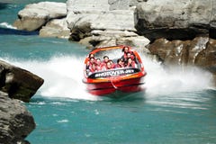 Jet Boat à Queenstown Nouvelle-Zélande Jet Boat à Queenstown Nouvelle-Zélande