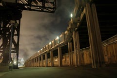 Jetty Walkway By Night Stock Image Jetty Walkway By Night Stock Image