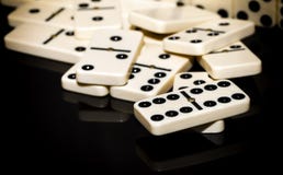 Jeu de domino Photo stock Jeu de domino Photo stock