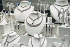Jewelry diamond shop store window display royalty free stock photos Jewelry diamond shop store window display royalty free stock photos