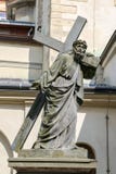 Jezusowa statua w Armeńskiej katedrze Lviv, Ukraina obrazy stock Jezusowa statua w Armeńskiej katedrze Lviv, Ukraina obrazy stock