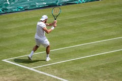 Joao Sousa at Wimbledon stock photography Joao Sousa at Wimbledon stock photography