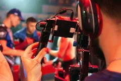 Job videographer stock image Job videographer stock image