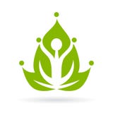 Joga medytaci ikona royalty ilustracja Joga medytaci ikona royalty ilustracja