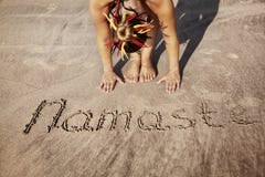 Joga na plaży z Namaste Joga na plaży z Namaste