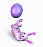 Jogo do coelho de Easter - inclui o trajeto de grampeamento Fotografia de Stock Royalty Free Jogo do coelho de Easter - inclui o trajeto de grampeamento Fotografia de Stock Royalty Free