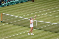 Johanna Konta at Wimbledon royalty free stock image Johanna Konta at Wimbledon royalty free stock image