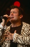 Johnny Clegg che effettua sulla fase immagini stock libere da diritti Johnny Clegg che effettua sulla fase immagini stock libere da diritti