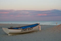 Jones Beach, Long Island at Sunset Royalty Free Stock Photography Jones Beach, Long Island at Sunset Royalty Free Stock Photography