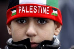 Jong Palestijns jongensportret Jong Palestijns jongensportret