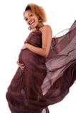 Jonge mooie zwangere Afrikaanse vrouw stock foto Jonge mooie zwangere Afrikaanse vrouw stock foto