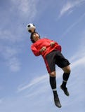 Joueur de football du football photo stock Joueur de football du football photo stock
