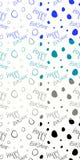Joyeuses Pâques - ensemble de 8 modèles tileable sans couture de vecteur Noir, gris, essence et bleu sur le blanc illustration stock Joyeuses Pâques - ensemble de 8 modèles tileable sans couture de vecteur Noir, gris, essence et bleu sur le blanc illustration stock