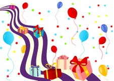 Joyeux anniversaire illustration de vecteur Joyeux anniversaire illustration de vecteur