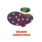 Joyeux Noël, conception liquide fond d'illustration de vacances de salutation de carte de vecteur illustration libre de droits Joyeux Noël, conception liquide fond d'illustration de vacances de salutation de carte de vecteur illustration libre de droits