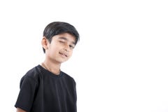 Joyful Indian Little boy royalty free stock photography Joyful Indian Little boy royalty free stock photography