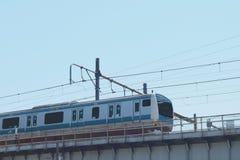 JR Skytrain στο σταθμό Ueno στοκ εικόνα JR Skytrain στο σταθμό Ueno στοκ εικόνα