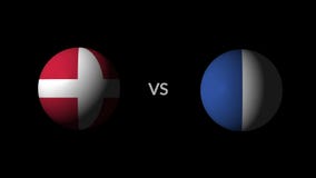 Juego de fútbol Dinamarca contra Francia Juego de fútbol Dinamarca contra Francia